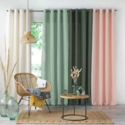 Douceur D' Interno Tenda A Occhielli 140 x 260 cm Microfibra Unita Assoluto, Poliestere, Blu, 260 x 140 cm -Vendite ATMOSPHERA || None || Maxwell & Williams 95811702 4