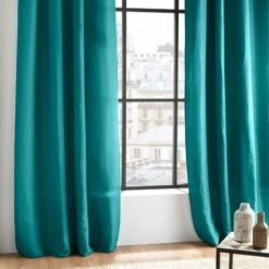 Douceur D' Interno Tenda A Occhielli 140 x 260 cm Microfibra Unita Assoluto, Poliestere, Blu, 260 x 140 cm -Vendite ATMOSPHERA || None || Maxwell & Williams 95811702 5