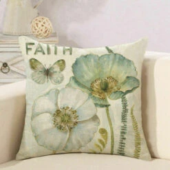 Federa Per Cuscino Set Di 4 Federe In Lino Fiore Blu E Bianco Libellula Farfalla Decorazione Federa Per Cuscino 45x45 Cm Divano Camera Da Letto Fattoria Decorazione Giardino Fodera Per Cuscino (senza -Vendite ATMOSPHERA || None || Maxwell & Williams 96193678 2