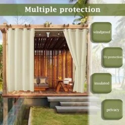 Tende Da Esterno Giardino Patio Gazebo Tende Oscuranti Antivento Protezione UV Resistente Alla Muffa Tende Termoisolanti Con Occhielli 52 X 94 2 Pannelli Beige 8 Tende Da Esterno Giardino Patio Gazebo Tende Oscuranti Antivento Protezione UV Resistente Alla Muffa Tende Termoisolanti Con Occhielli 52 X 94 2 Pannelli Beige -Vendite ATMOSPHERA || None || Maxwell & Williams 96203478 3
