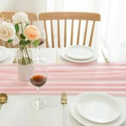 Runner Da Tavola - Decorazione Da Tavola Per Matrimonio E Compleanno - 300 X 70 Cm - Rosa 10 Runner Da Tavola - Decorazione Da Tavola Per Matrimonio E Compleanno - 300 X 70 Cm - Rosa -Vendite ATMOSPHERA || None || Maxwell & Williams 96203624 4