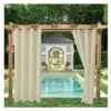 Tende Da Esterno Giardino Patio Gazebo Tende Oscuranti Antivento Protezione UV Antimuffa, Tende Termoisolanti Con Asole, 120 Cm Di Larghezza X 150 Cm Di Altezza, 2 Pannelli, Beige, -Vendite ATMOSPHERA || None || Maxwell & Williams 96204506 1