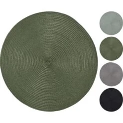 KOOPMAN Tovagliette Americane Per Colazione Sottopiatto Lavabile Tonda 38 Cm -Verde -Vendite ATMOSPHERA || None || Maxwell & Williams 96282492 3