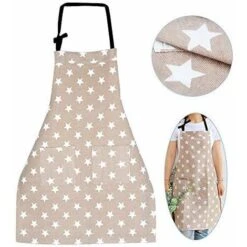 LITZEE Grembiule Protettivo Grembiule A Stella Con Tasca Grembiule Da Cucina Regolabile Grembiule Da Cuoco Bavaglino Grembiule Da Cucina Grembiule Da Donna Per Donne Lavori In Cucina Lavori Domestici 11 LITZEE Grembiule Protettivo Grembiule A Stella Con Tasca Grembiule Da Cucina Regolabile Grembiule Da Cuoco Bavaglino Grembiule Da Cucina Grembiule Da Donna Per Donne Lavori In Cucina Lavori Domestici -Vendite ATMOSPHERA || None || Maxwell & Williams 96298416 5