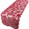 LITZEE Runner Da Tavola Runner Da Tavola Di San Valentino Runner Da Tavola Rosso Amore 33x183 Cm Decorazione Di Nozze In Lino Da Tavola (Stile A) -Vendite ATMOSPHERA || None || Maxwell & Williams 96301433 1