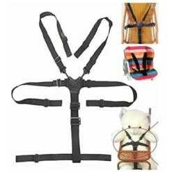 Cuscino E Bretelle Per Seggiolone, Cuscino Per Seggiolone, Cuscino Imbottito Per Seggiolone E Bretelle Con Cintura A 5 Punti Per Seggiolone, 1 Set (giraffa) -Vendite ATMOSPHERA || None || Maxwell & Williams 96332651 5