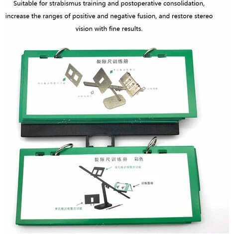 Allenatore Di Apertura Ambliopia Vista Monoculare Attrezzatura Per L'allenamento Sul Campo Attrezzatura Per La Correzione Dell'opacità Strumento Per L'allenamento Con Vista Del Righello Fratturato 6 Allenatore Di Apertura Ambliopia Vista Monoculare Attrezzatura Per L'allenamento Sul Campo Attrezzatura Per La Correzione Dell'opacità Strumento Per L'allenamento Con Vista Del Righello Fratturato - immagine 4