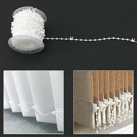 Kit Di Riparazione Per Tende Verticali, Accessori Per Tende Verticali, Kit Di Sostituzione Del Connettore A Catena A Basso Peso Per Lamelle Da 127 Mm 7 Kit Di Riparazione Per Tende Verticali, Accessori Per Tende Verticali, Kit Di Sostituzione Del Connettore A Catena A Basso Peso Per Lamelle Da 127 Mm - immagine 5