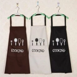 Grembiule Da Cucina Unisex Per Chef Impermeabile Con Tasche Grembiuli Per Cucina Ristorante Lavoro Barbecue Giardinaggio Lavorazione Cucina Nero -Vendite ATMOSPHERA || None || Maxwell & Williams 97073585 2