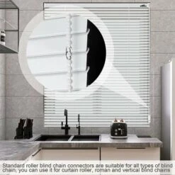 50 Pezzi Connettori Per Paralume Romano Verticale 4,5 Mm Fermagli Per Connettori A Catena A Sfera Connettori Per Catene Di Perline Per La Creazione Di Gioielli Fai Da Te (50 Pezzi) -Vendite ATMOSPHERA || None || Maxwell & Williams 97076407 3