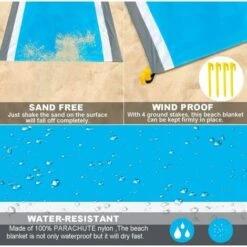 Coperta Da Spiaggia Impermeabile Senza Sabbia 210 X 200 Cm 9 Coperta Da Spiaggia Impermeabile Senza Sabbia 210 X 200 Cm -Vendite ATMOSPHERA || None || Maxwell & Williams 97076505 3
