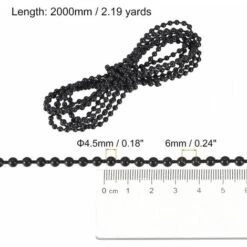 Cordino A Catena Con Perline Cieche, 2,19 Iarde 3 Pezzi Tende A Rullo Verticali Romane Per Parti Di Ricambio Per Tende Per Finestre, Nero 8 Cordino A Catena Con Perline Cieche, 2,19 Iarde 3 Pezzi Tende A Rullo Verticali Romane Per Parti Di Ricambio Per Tende Per Finestre, Nero -Vendite ATMOSPHERA || None || Maxwell & Williams 97077871 2