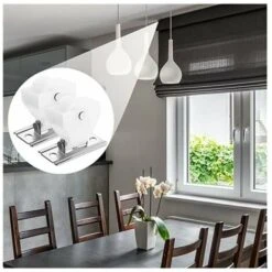 Ferramenta Per Tendaggi Pulegge Per Funi Serratura Cieca Per Finestra Per Paralume Plissettato Accessori Di Ricambio Per Tapparelle (4 Pezzi) -Vendite ATMOSPHERA || None || Maxwell & Williams 97078028 3