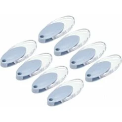 Peso Del Cavo Cieco, 8 Pezzi 90 Mm Tenda Per Finestra Per Persiane Manico In Corda Di Perline Accessori Per Tende Verticali Romane, Blu