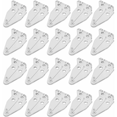 Set Di 20 Pezzi Staffe Di Fissaggio Per Ciechi Sostituzione Del Supporto Per Ciechi Ganci Per Persiane Inclinabili Per Persiane Ferramenta Per Tende Per Tende Orizzontali 3 Set Di 20 Pezzi Staffe Di Fissaggio Per Ciechi Sostituzione Del Supporto Per Ciechi Ganci Per Persiane Inclinabili Per Persiane Ferramenta Per Tende Per Tende Orizzontali