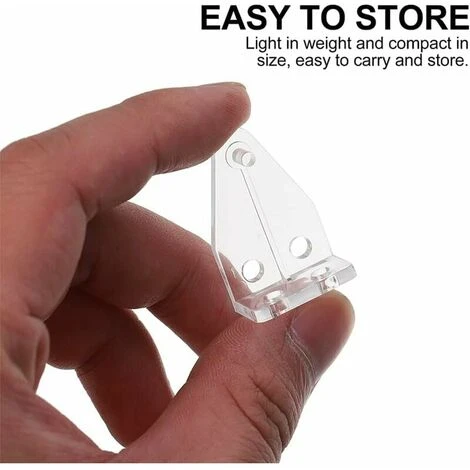 Set Di 20 Pezzi Staffe Di Fissaggio Per Ciechi Sostituzione Del Supporto Per Ciechi Ganci Per Persiane Inclinabili Per Persiane Ferramenta Per Tende Per Tende Orizzontali 7 Set Di 20 Pezzi Staffe Di Fissaggio Per Ciechi Sostituzione Del Supporto Per Ciechi Ganci Per Persiane Inclinabili Per Persiane Ferramenta Per Tende Per Tende Orizzontali - immagine 5