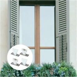 Serrature Per Tende Serrature Per Finestre In Plastica Serrature Per Tende Serrature Per Veneziane Tende Per Tende Accessori (4 Pezzi) -Vendite ATMOSPHERA || None || Maxwell & Williams 97078608 3