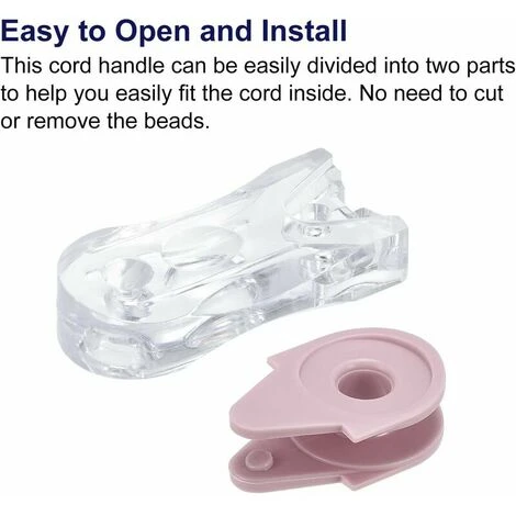 Confezione Da 8 Pesi Per Corde Cieche Da 90 Mm Per Tende Da Finestra E Tapparelle Verticali Romane Rosa 5 Confezione Da 8 Pesi Per Corde Cieche Da 90 Mm Per Tende Da Finestra E Tapparelle Verticali Romane Rosa - immagine 3