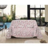 Telo Arredo Made In Italy In Cotone Grandfoulard Copritutto Copridivano Copriletto-Teli Sofà Arredatutto-Drappeggio-Arazzo-Copridivano Grand Foulard Letto Singolo - Marina Rosso