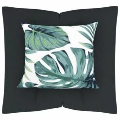 Cuscini Per Pavimento A Pallet 2 Pz Antracite In Tessuto