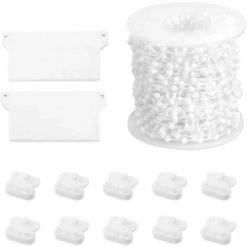 Kit Di Riparazione Per Tende Verticali, Accessori Per Tende Verticali, Kit Di Sostituzione Dei Connettori A Catena A Basso Peso Per Lamelle Da 127 Mm