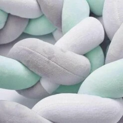 2 M Paracolpi Per Lettino Cuscino Serpente Treccia Paracolpi Velluto Protezione Bambino Recinto In Tessuto Anticollisione (bianco + Grigio + Verde) -Vendite ATMOSPHERA || None || Maxwell & Williams 97432890 2
