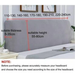 Protezione Della Copertura Della Testiera, Protezione Antipolvere Elasticizzata, Copertura Della Testiera Per Le Protezioni Decorative Del Comodino Della Camera Da Letto, Colore 6-140 160 Cm (piuma P -Vendite ATMOSPHERA || None || Maxwell & Williams 97433666 4