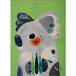 Maxwell & Williams Maxwell &amp Williams Pete Cromer Asciugamano Da Cucina De Koala De 100% Cotone, 50 X 70 Cm - Verde