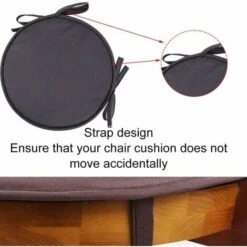 4 Pezzi Mobili Da Esterno Sedia Rotonda Sgabello Con Lacci Sgabello Antiscivolo 30 Cm Grigio Scuro -Vendite ATMOSPHERA || None || Maxwell & Williams 97875450 3