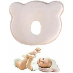 Cuscino Per Bebè Ortopedico Contro La Deformazione Testa Piatta Cuscino Per Bebè Morbido Regalo Rosa