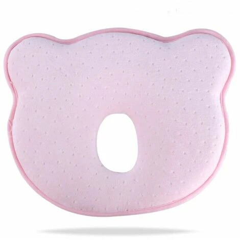 Cuscino Per Bebè Ortopedico Contro La Deformazione Testa Piatta Cuscino Per Bebè Morbido Regalo Rosa 4 Cuscino Per Bebè Ortopedico Contro La Deformazione Testa Piatta Cuscino Per Bebè Morbido Regalo Rosa - immagine 2