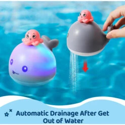 Induzione Balena Giocattoli Da Bagno Per Bambini Giocattoli Da Bagno Illuminati Giocattolo A Spruzzo D'acqua Giocattolo Da Piscina Per Balene Bambini Grigio -Vendite ATMOSPHERA || None || Maxwell & Williams 98115284 4