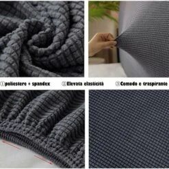 Fodera Per Testiera, Fodera Protettiva Per Testiera Fodera Per Testiera Lavabile Antipolvere Pacchetto Completo 360 ° Grigio 150 Cm Adatto Per Testiera Da 140-170 Cm -Vendite ATMOSPHERA || None || Maxwell & Williams 98130403 3