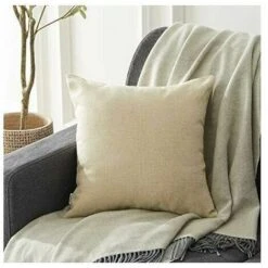 Set 4 Pezzi Copricuscino 45x45 Cm Decorativo Soggiorno Camera Da Letto Cuscino Cuscino Del Divano Cotone Grigio Ephedra Blu Pianta Stampa -Vendite ATMOSPHERA || None || Maxwell & Williams 98229597 4