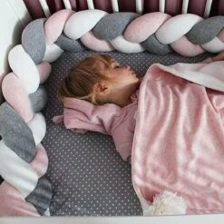 Lettino Serpente Intrecciato Proteggi Testa Bordatura Culla Cotone Nodo Cuscino Letto Rotolo Cuscino Decorativo Per Allattamento Cuscino Letto Cuscino Divano Per Soggiorno Camera Da Letto, Bianco+Grig -Vendite ATMOSPHERA || None || Maxwell & Williams 98381098 3