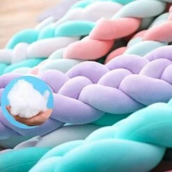 Lettino Serpente Intrecciato Proteggi Testa Bordatura Culla Cotone Nodo Cuscino Letto Rotolo Cuscino Decorativo Per Allattamento Cuscino Letto Cuscino Divano Per Soggiorno Camera Da Letto, Bianco+Grig -Vendite ATMOSPHERA || None || Maxwell & Williams 98381098 5