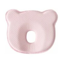 Baby Pillow 3D Memory Foam Cuscino Modellante Per Testa E Collo (rosa), Kueatily