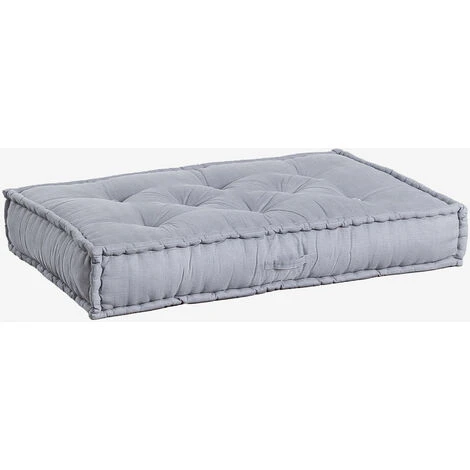 SKLUM Cuscino Doppio Per Divano Componibile In Cotone Dhel Grigio Pietra 3 SKLUM Cuscino Doppio Per Divano Componibile In Cotone Dhel Grigio Pietra