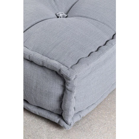 SKLUM Cuscino Doppio Per Divano Componibile In Cotone Dhel Grigio Pietra 6 SKLUM Cuscino Doppio Per Divano Componibile In Cotone Dhel Grigio Pietra - immagine 4