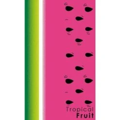 Telo Da Mare Secaneta Tropical Fruit Watermelon 100 X 170 Cm