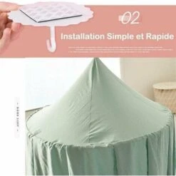 Baldacchino Per Bambini, Zanzariera A Baldacchino Per Neonati O Bambini, Baldacchino Di Design Decorativo A Doppio Strato Per Camera Da Letto -Versailles (verde) -Vendite ATMOSPHERA || None || Maxwell & Williams 98706313 5