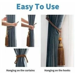 Set Di 2 Tende Con Nappe Appese In Filo D'oro Con Data Rossa -Vendite ATMOSPHERA || None || Maxwell & Williams 98714342 3