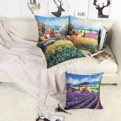 Pezzi Fodera Per Cuscino Del Divano Federa Casa Soggiorno Decorazione Camera Da Letto, 45x45 Cm (Stile Country) -Vendite ATMOSPHERA || None || Maxwell & Williams 98719202 3