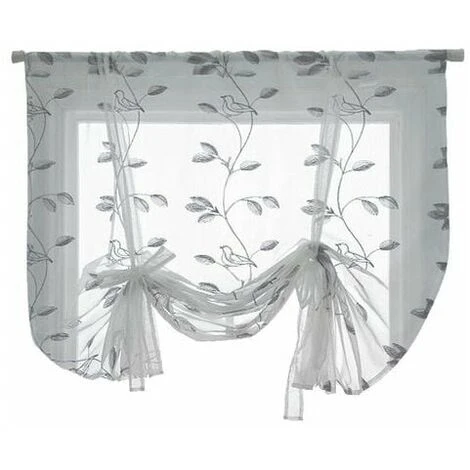 Tenda Corta In Tessuto Ricamato Per Tenda Brise-Bise Romane Velate Cucina Soggiorno Camera Da Letto 3 Tenda Corta In Tessuto Ricamato Per Tenda Brise-Bise Romane Velate Cucina Soggiorno Camera Da Letto