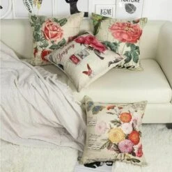 Foglie E Fiori Albero Ananas Modello Federa Cuscino Fenicottero Federa Per Divano Soggiorno Casa Camera Da Letto Decorazioni Per La Casa 45X45 Cm Set Da 4 Pezzi (Fiori 2) -Vendite ATMOSPHERA || None || Maxwell & Williams 98726551 5