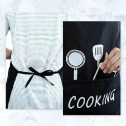 Grembiule Da Cucina Grembiule Da Cucina Per Donna Uomo Adulto Olio Impermeabile Nero Con Tasche Per Casa, Giardinaggio, Catering, Barbecue, Ristorante 11 Grembiule Da Cucina Grembiule Da Cucina Per Donna Uomo Adulto Olio Impermeabile Nero Con Tasche Per Casa, Giardinaggio, Catering, Barbecue, Ristorante -Vendite ATMOSPHERA || None || Maxwell & Williams 99324323 5