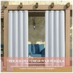 Tenda A Pannello Per Esterni E Interni Protezione Solare Privacy Tende Con Occhielli Per Pergola Portico Gazebo Giardino Prato Corridoio, 132 213 Cm, Bianco 10 Tenda A Pannello Per Esterni E Interni Protezione Solare Privacy Tende Con Occhielli Per Pergola Portico Gazebo Giardino Prato Corridoio, 132 213 Cm, Bianco -Vendite ATMOSPHERA || None || Maxwell & Williams 99411726 4