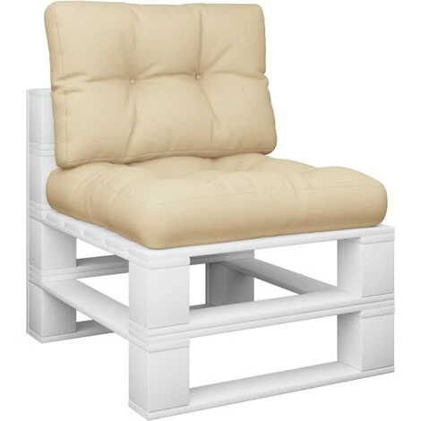 Cuscini Per Pallet 2 Pz Beige In Tessuto 5 Cuscini Per Pallet 2 Pz Beige In Tessuto - immagine 3