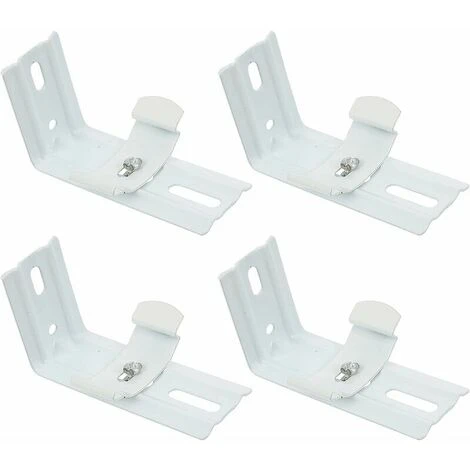 4 Pezzi Staffe Per Tende Verticali Tende A Forma Di L Asta Di Tenda Staffa Di Montaggio Morsetto Telaio Di Estensione Per Ombra (4 Pezzi) 3 4 Pezzi Staffe Per Tende Verticali Tende A Forma Di L Asta Di Tenda Staffa Di Montaggio Morsetto Telaio Di Estensione Per Ombra (4 Pezzi)