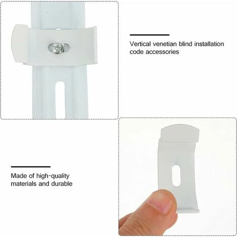 4 Pezzi Staffe Per Tende Verticali Tende A Forma Di L Asta Di Tenda Staffa Di Montaggio Morsetto Telaio Di Estensione Per Ombra (4 Pezzi) 6 4 Pezzi Staffe Per Tende Verticali Tende A Forma Di L Asta Di Tenda Staffa Di Montaggio Morsetto Telaio Di Estensione Per Ombra (4 Pezzi) - immagine 4